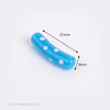 Lake blue jade white dot