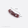 Deep purple jade white dot
