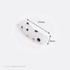 white jade black dot
