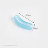 Silver Foil Frosted Lake Blue Dot