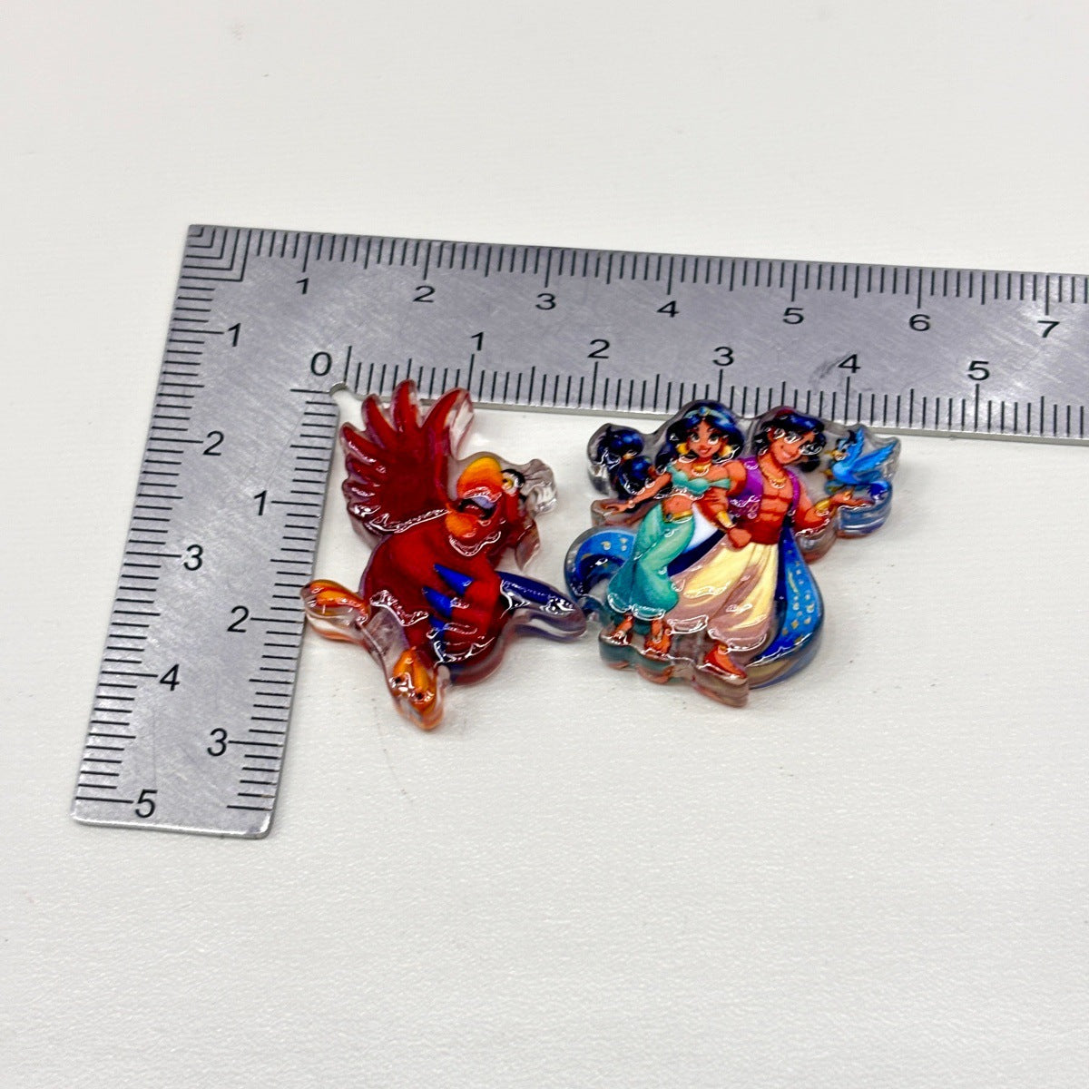 Arabian Desert Princess Magic Lamp Acrylic Focal Beads, Fairy Tale Flying Carpet Genie Charms for DIY Beadable Pens, Keychains & Wristlets
