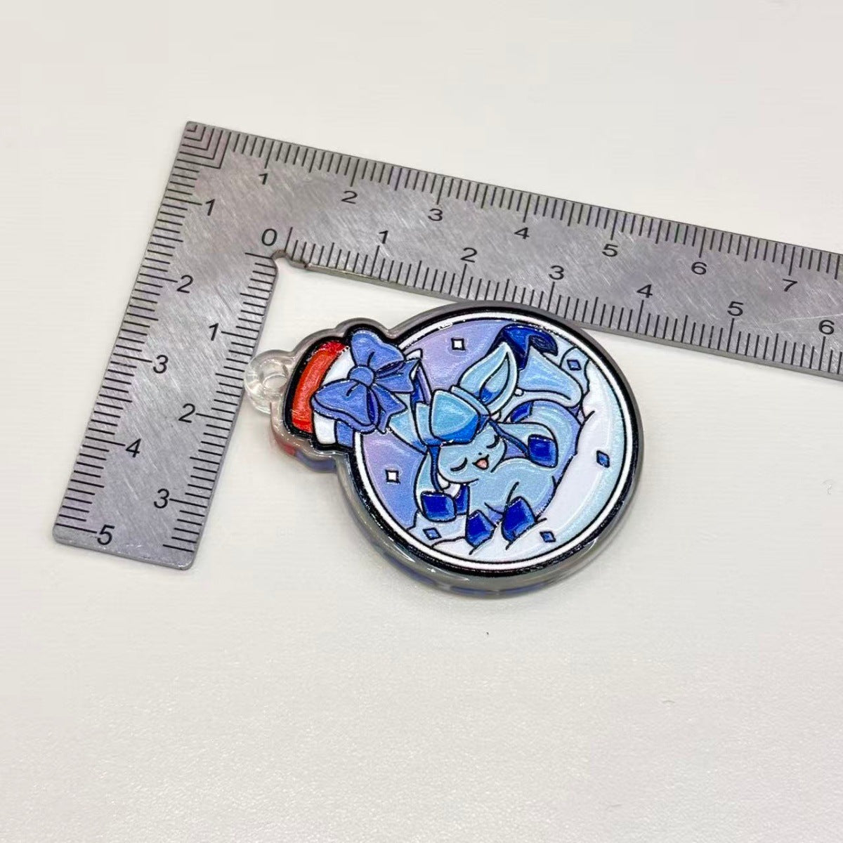 Cute Elemental Fox Creatures Potion Bottle Acrylic Charms, Kawaii Magic Jar Dangle Pendants for Keychains, Wristlets, Beadable Pens & Bag Clips