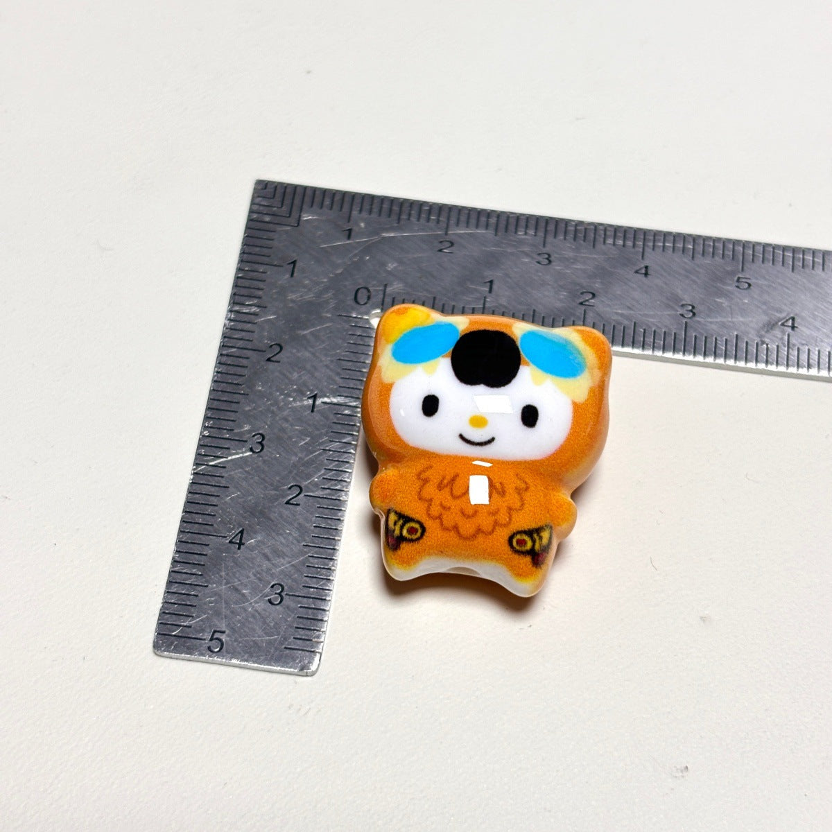 Kawaii Animal Onesie Costume Acrylic Focal Beads, Cute Chibi Cosplay Friends Beads for DIY Beadable Pens & Keychains