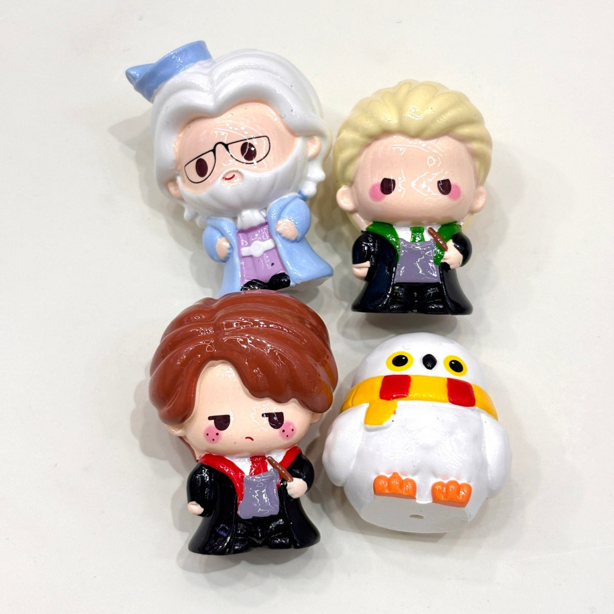 Kawaii Wizard Academy Acrylic Focal Beads, 3D Chibi Magic School Student & Spell Potion Pendants for DIY Beadable Pens & Keychains