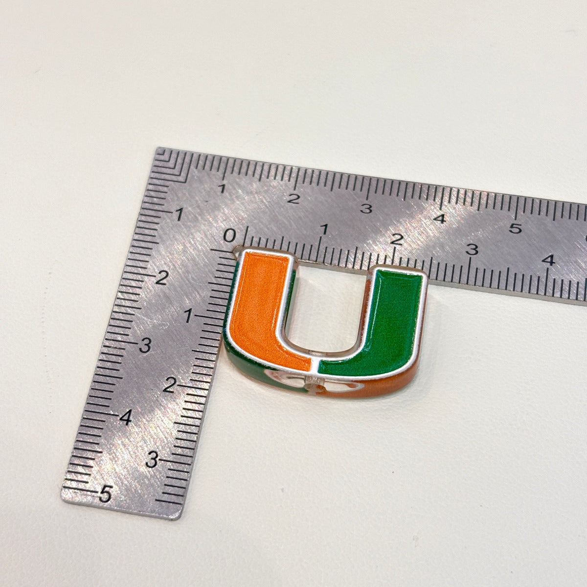 College Sports Varsity Initial Acrylic Focal Beads, Game Day Block Letter Charms for DIY Beadable Pens & Keychains