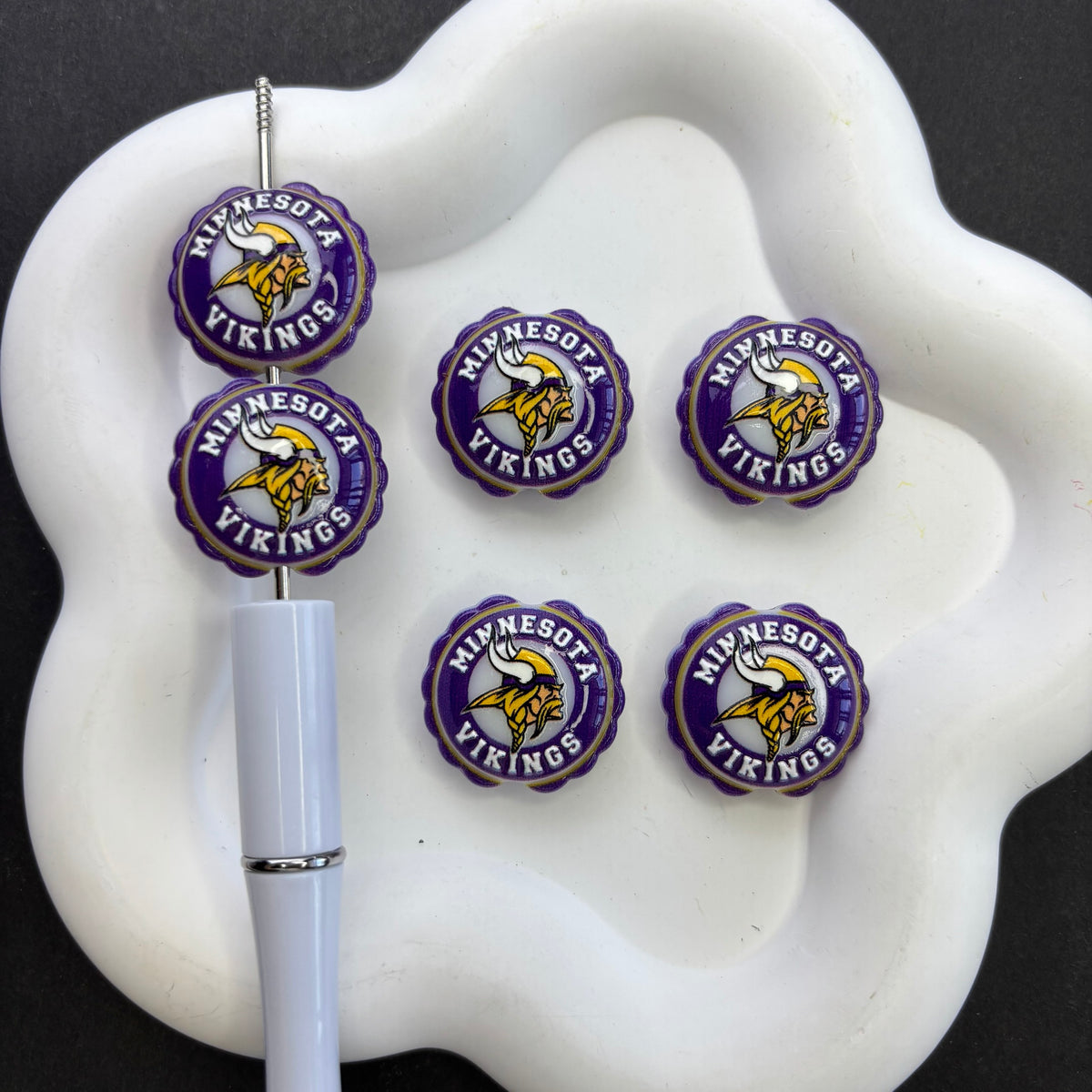 Football Bottle Cap Diamond Painting Accessories Collection | Acrylic Pen Topper & Sport Cover Minder Kit