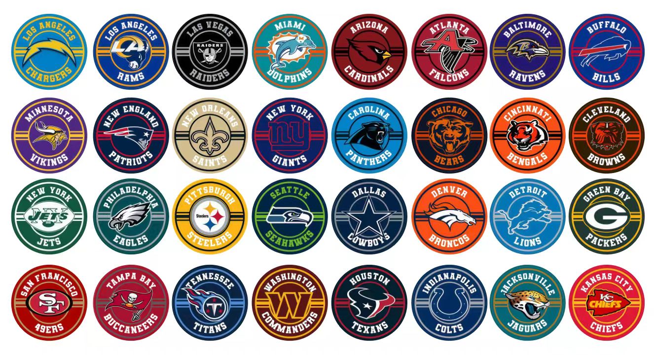 All NFL NCAA  Teams Silicone Beaded Collection Show Your Team Spirit ✨ Limited Stock