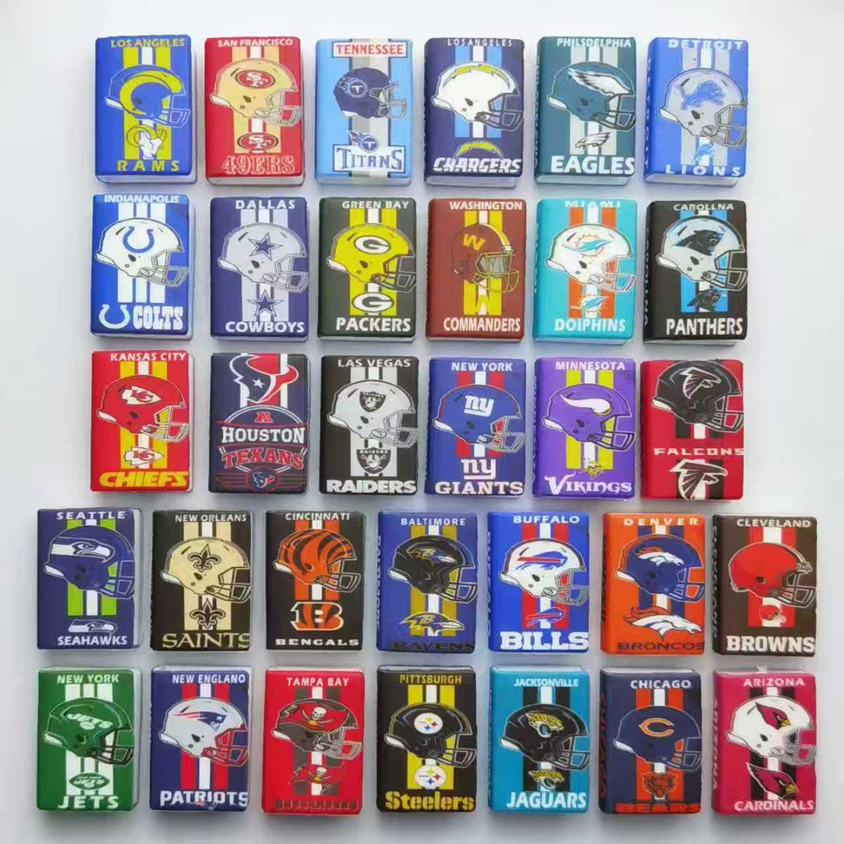 All NFL NCAA  Teams Silicone Beaded Collection Show Your Team Spirit ✨ | DIY Sports Fan Bracelet & Keychain Craft Bead