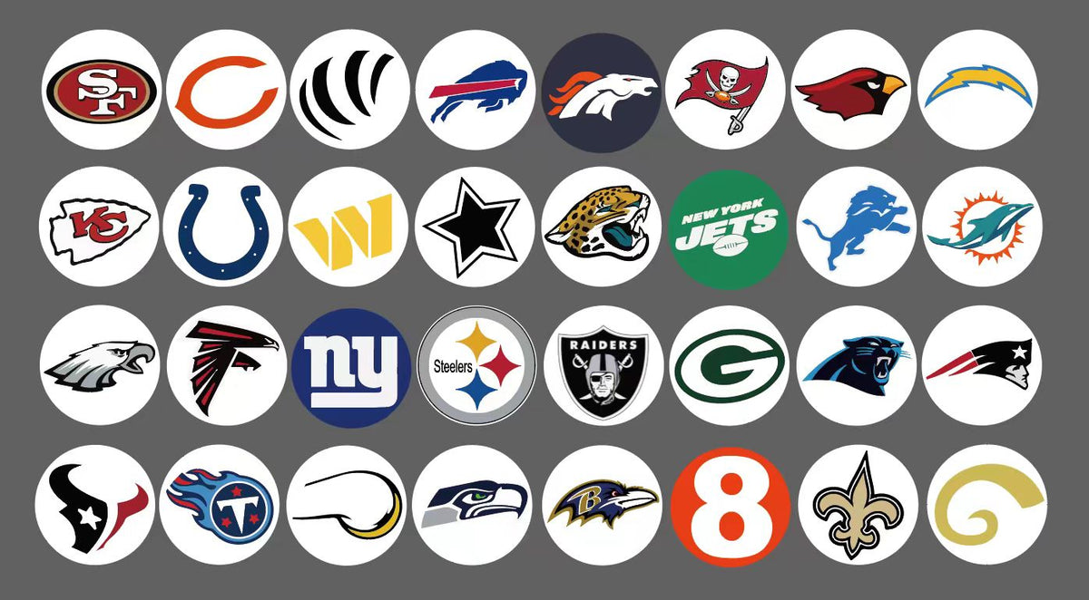All NFL NCAA  Teams Silicone Beaded Collection Show Your Team Spirit ✨ | DIY Sports Fan Bracelet & Keychain Craft Bead