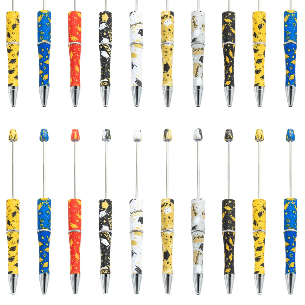 DIY Plastic Bead Pen Student Graduation Season Series Bead Pen | DIY Beadable Pen Craft Gift Idea