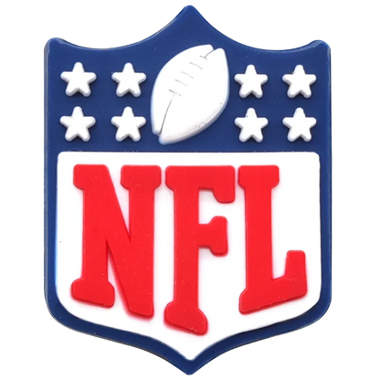 NEW NFL 30 Teams Silicone Focal Beads
