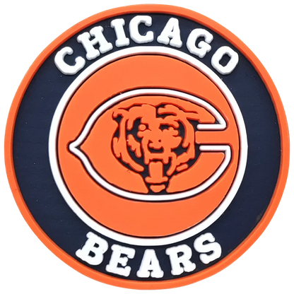 NEW NFL 30 Teams Silicone Focal Beads