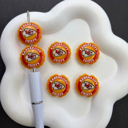 Football Bottle Cap Diamond Painting Accessories Collection | Acrylic Pen Topper & Sport Cover Minder Kit