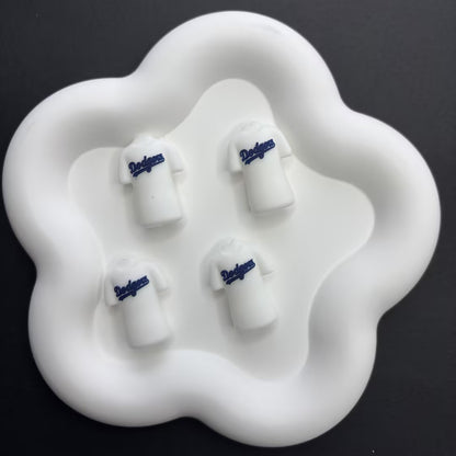 MLB Team Los Angeles Dodgers Silicone Beads - Beadable Cat