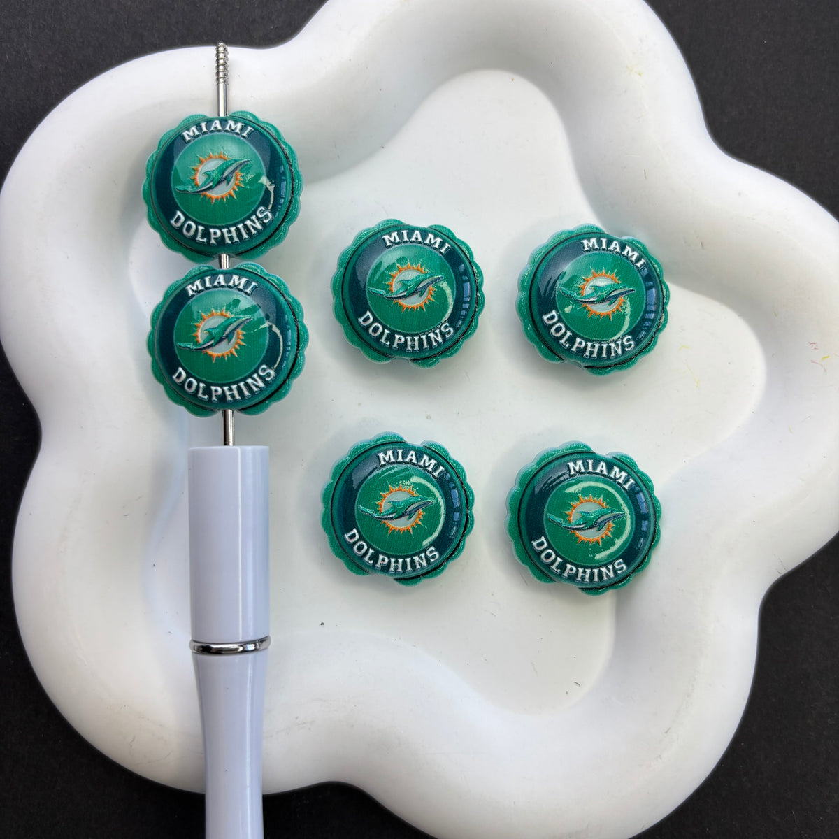 Football Bottle Cap Diamond Painting Accessories Collection | Acrylic Pen Topper & Sport Cover Minder Kit