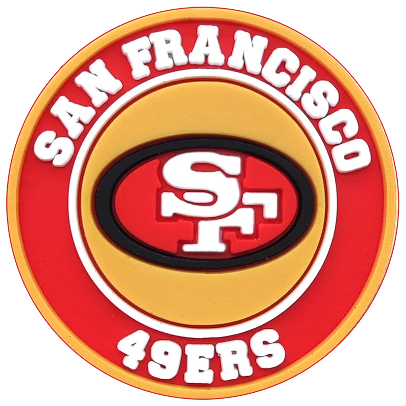 NEW NFL 30 Teams Silicone Focal Beads | DIY Sports Fan Bracelet & Keychain Craft Bead