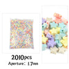 11mm five-pointed star beads