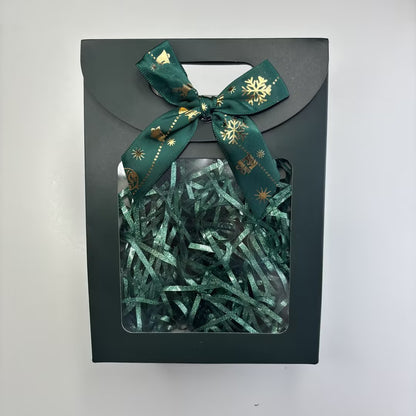 Premium  Window Gift Bag with Handle + Free Filler