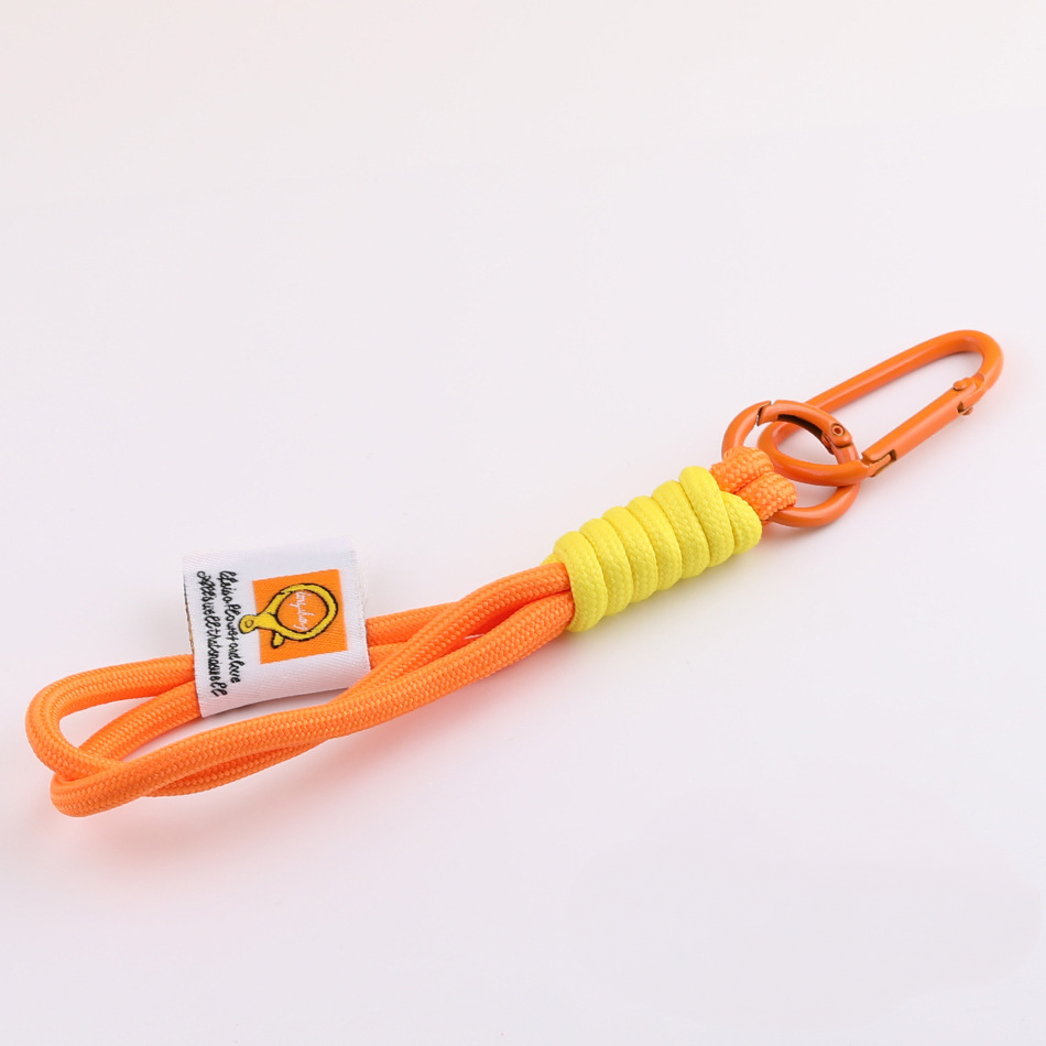 Urban Streetstyle Braided Phone Lanyard - 13cm Nylon Wrist Strap with D-Ring | DIY Keychain Bracelet Making Supply