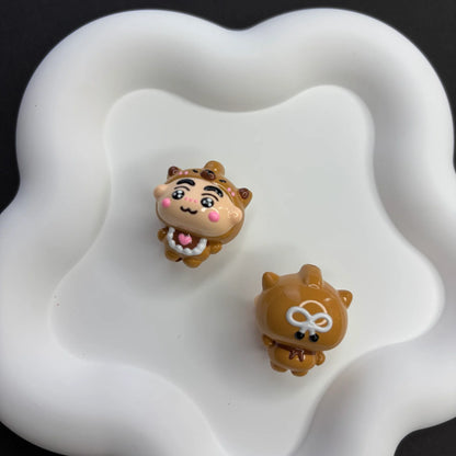 Cartoon Sanri Acrylic 3D Three-dimensional Glossy Hand-painted Beads