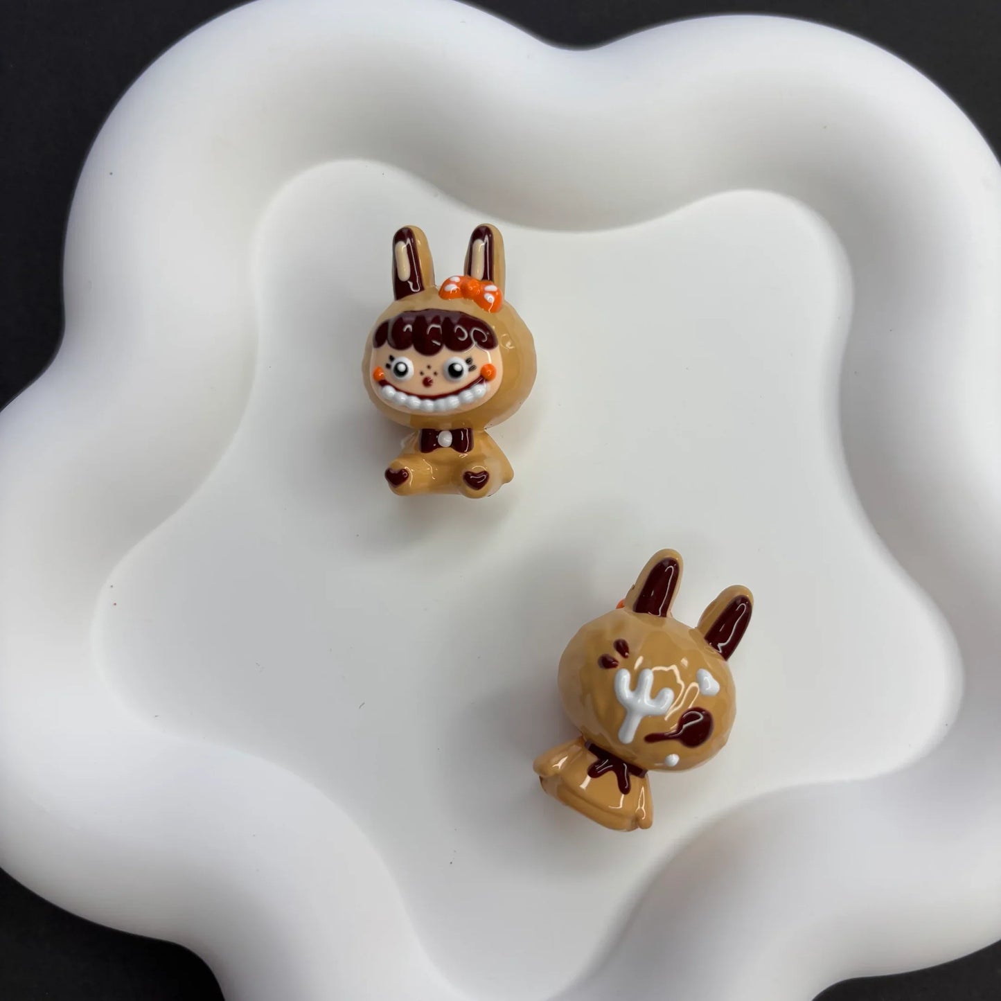 Cartoon Sanri Acrylic 3D Three-dimensional Glossy Hand-painted Beads