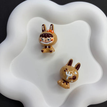 Cartoon Sanri Acrylic 3D Three-dimensional Glossy Hand-painted Beads