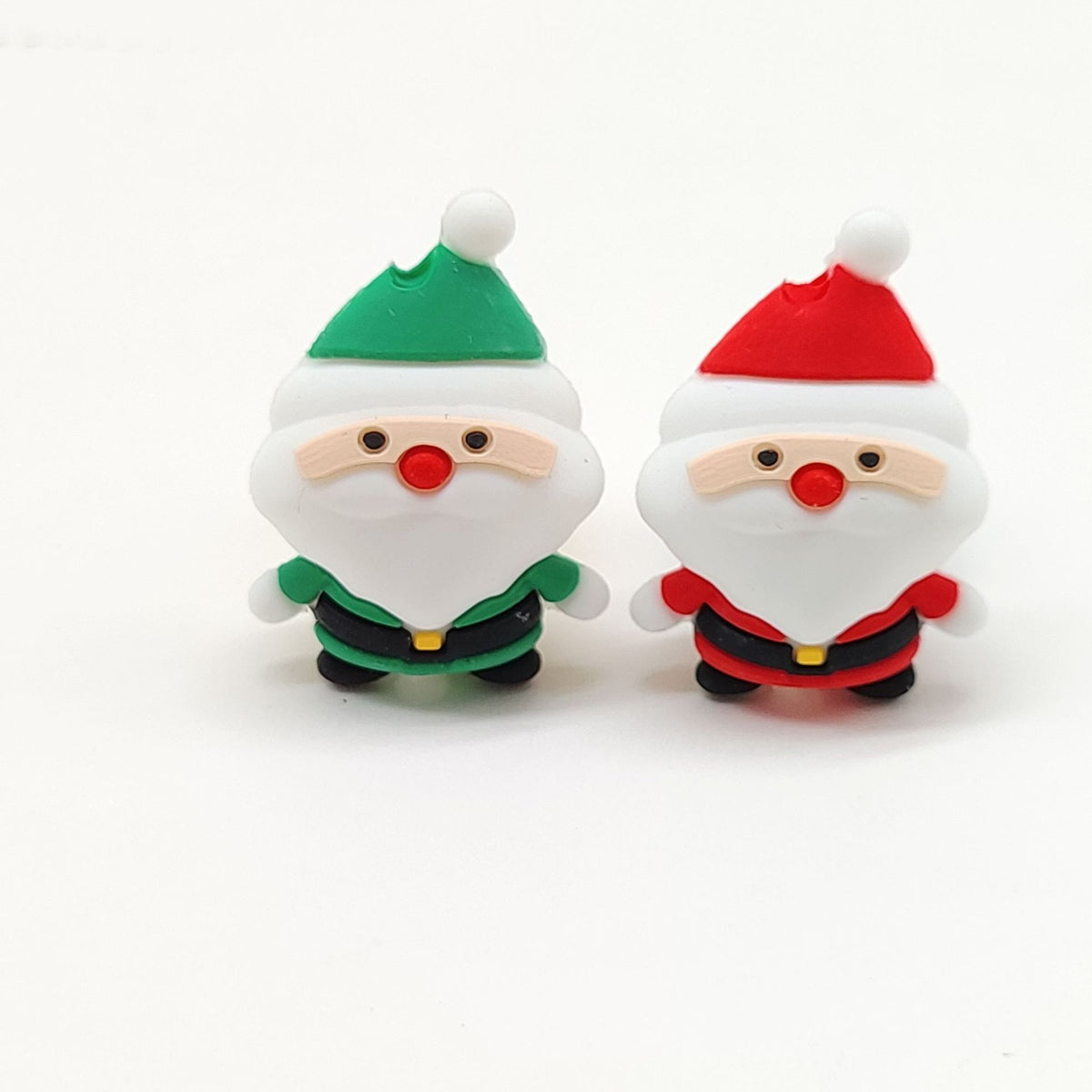 Christmas Silicone Beads Pen Focus Beads Scattered Beads | Silicone Focal Bead for DIY Keychain & Pen Wrap