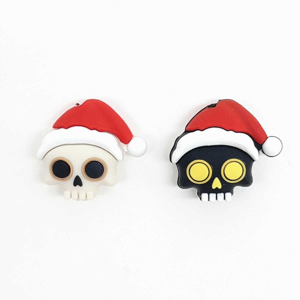 Christmas Silicone Beads Pen Focus Beads Scattered Beads | Silicone Focal Bead for DIY Keychain & Pen Wrap