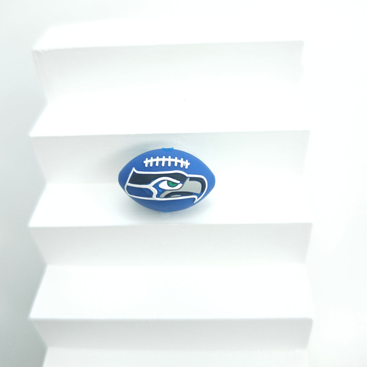 30 Teams NFL Football 3D Silicone Focal Beads | DIY Sports Fan Bracelet & Keychain Craft Bead