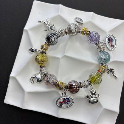 NFL Team Beaded Bracelet: A Fan's Wristband of Faith, A Trendy Expression of Individuality - Beadable Cat