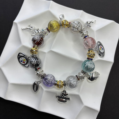 NFL Team Beaded Bracelet: A Fan's Wristband of Faith, A Trendy Expression of Individuality - Beadable Cat