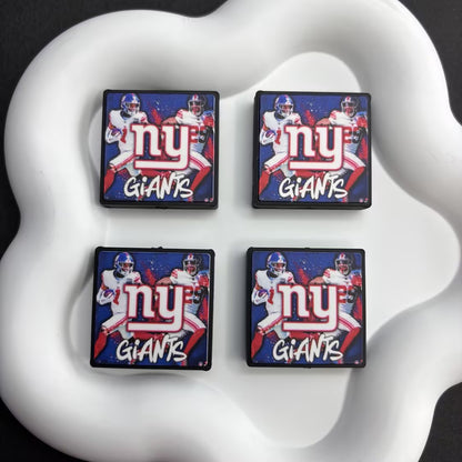 30*30 NFL Fan Bricks | DIY Sports Fan Bracelet & Keychain Craft Bead