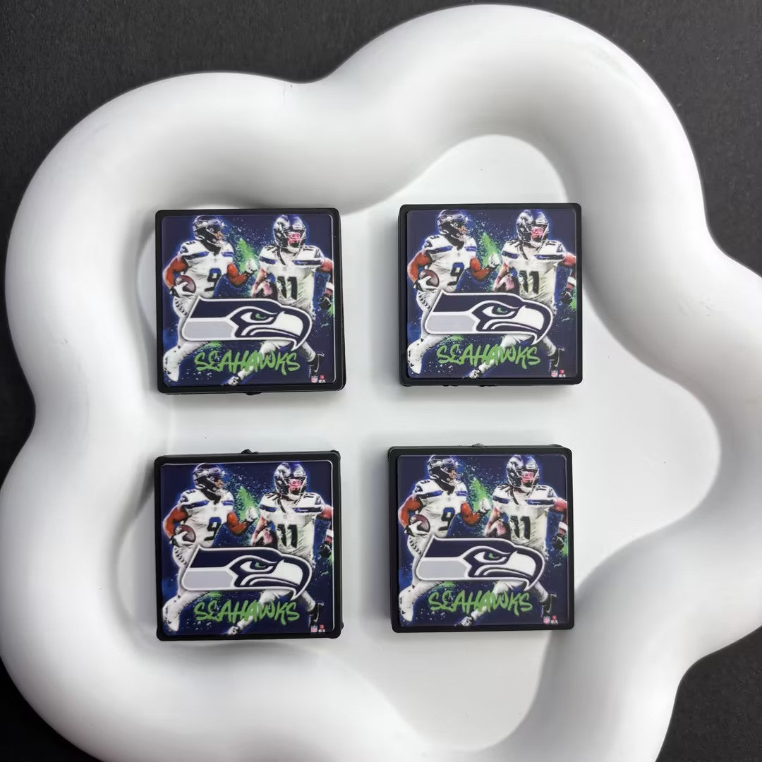 30*30 NFL Fan Bricks | DIY Sports Fan Bracelet & Keychain Craft Bead