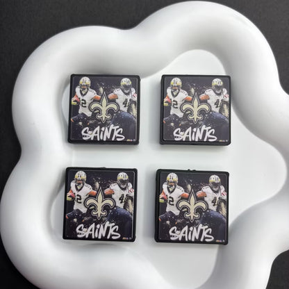 30*30 NFL Fan Bricks | DIY Sports Fan Bracelet & Keychain Craft Bead