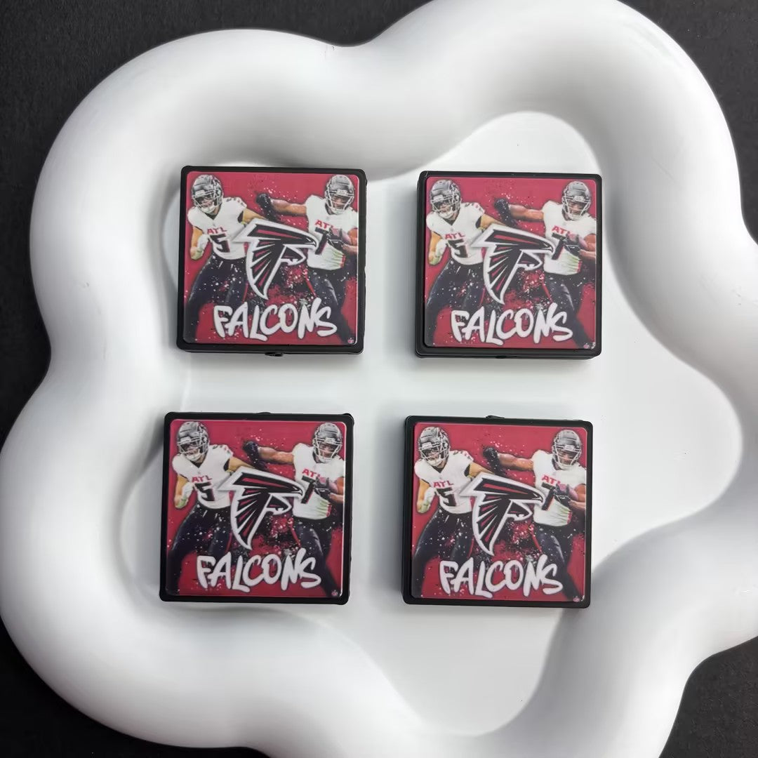 30*30 NFL Fan Bricks | DIY Sports Fan Bracelet & Keychain Craft Bead