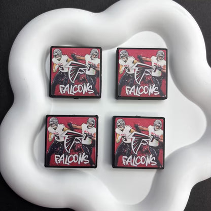 30*30 NFL Fan Bricks | DIY Sports Fan Bracelet & Keychain Craft Bead
