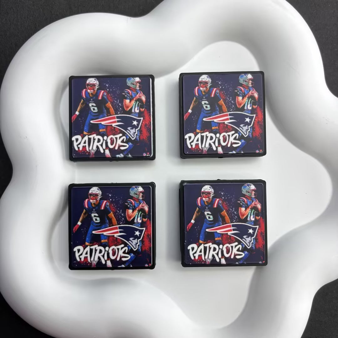 30*30 NFL Fan Bricks | DIY Sports Fan Bracelet & Keychain Craft Bead