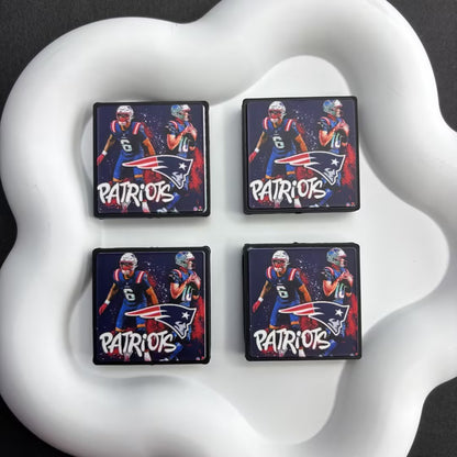 30*30 NFL Fan Bricks | DIY Sports Fan Bracelet & Keychain Craft Bead