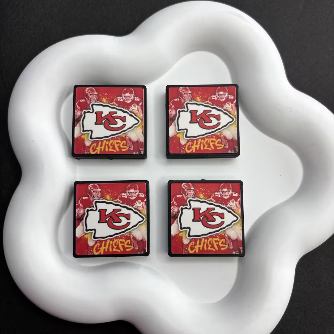30*30 NFL Fan Bricks | DIY Sports Fan Bracelet & Keychain Craft Bead
