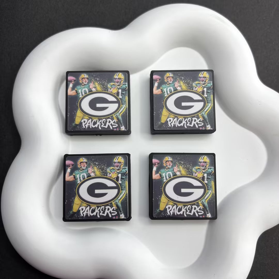 30*30 NFL Fan Bricks | DIY Sports Fan Bracelet & Keychain Craft Bead