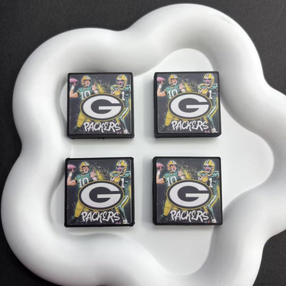 30*30 NFL Fan Bricks | DIY Sports Fan Bracelet & Keychain Craft Bead