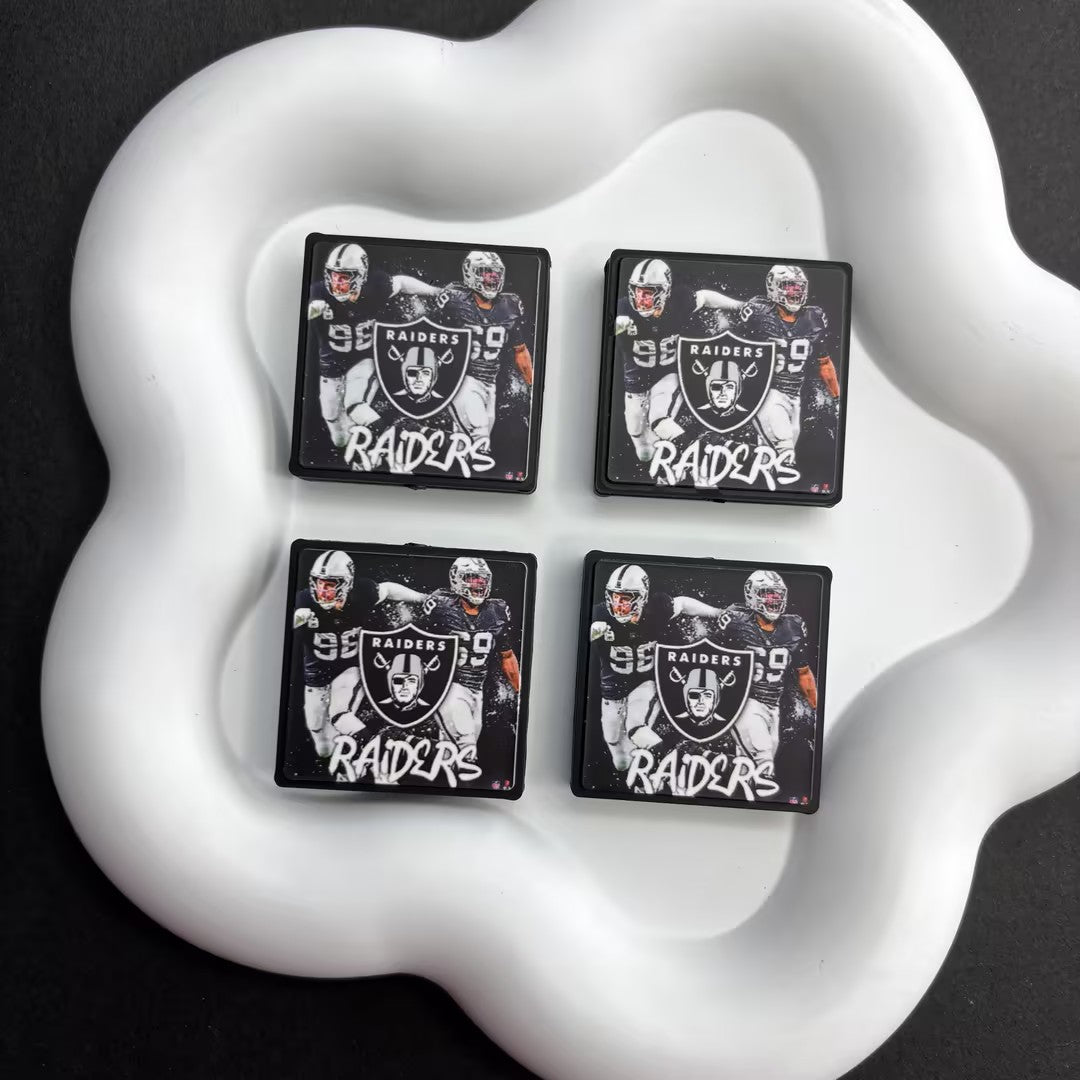 30*30 NFL Fan Bricks | DIY Sports Fan Bracelet & Keychain Craft Bead
