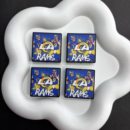 30*30 NFL Fan Bricks | DIY Sports Fan Bracelet & Keychain Craft Bead