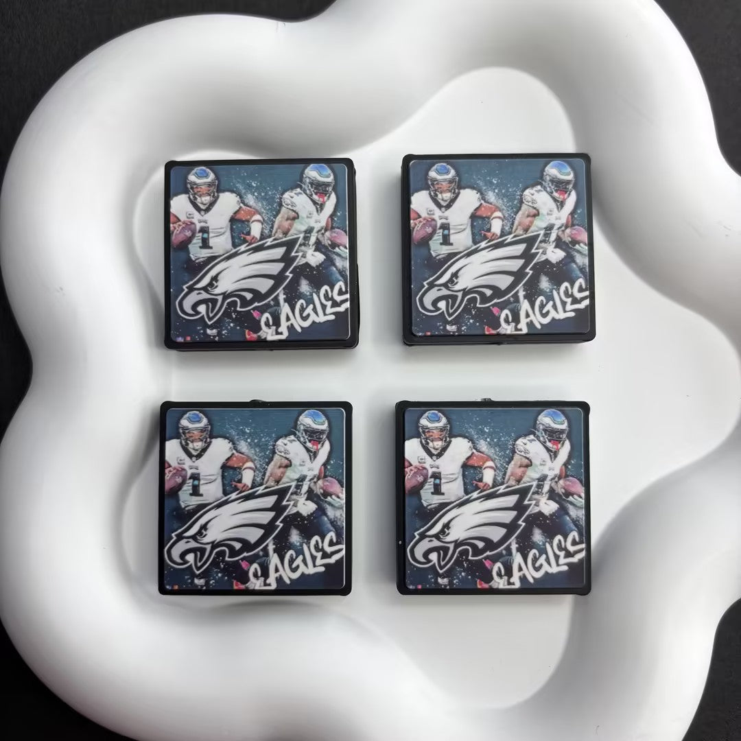 30*30 NFL Fan Bricks | DIY Sports Fan Bracelet & Keychain Craft Bead
