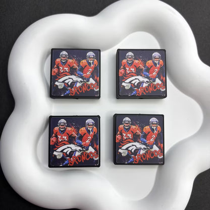 30*30 NFL Fan Bricks | DIY Sports Fan Bracelet & Keychain Craft Bead