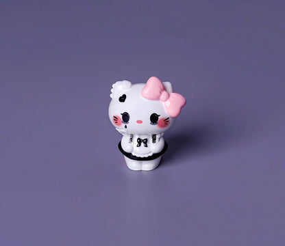 Gothic Kawaii Focal Beads - Dark Zombie Style Kuromi, My Melody & | Acrylic Bead for DIY Bracelet Keychain Jewelry Making