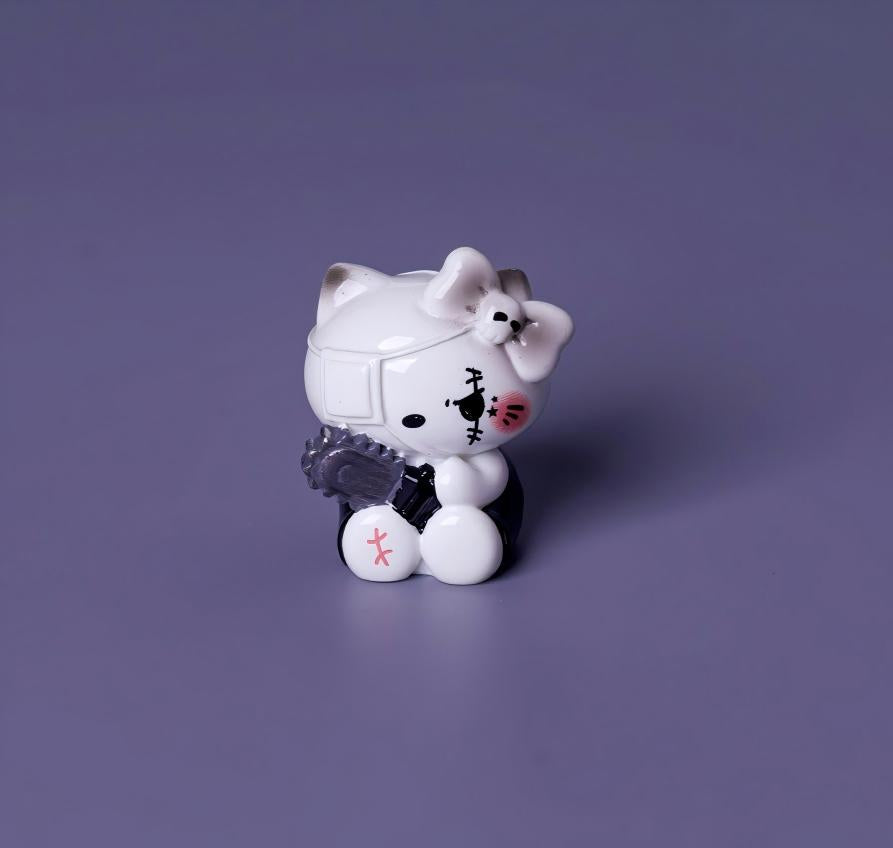 Gothic Kawaii Focal Beads - Dark Zombie Style Kuromi, My Melody & | Acrylic Bead for DIY Bracelet Keychain Jewelry Making