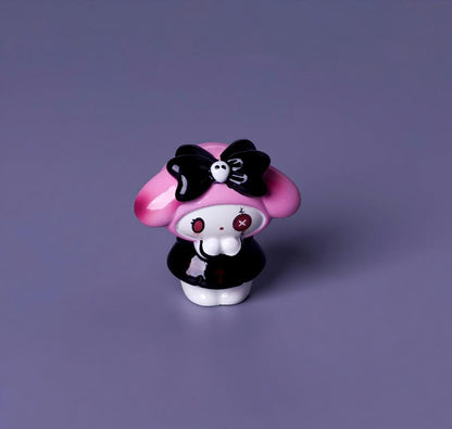 Gothic Kawaii Focal Beads - Dark Zombie Style Kuromi, My Melody & | Acrylic Bead for DIY Bracelet Keychain Jewelry Making