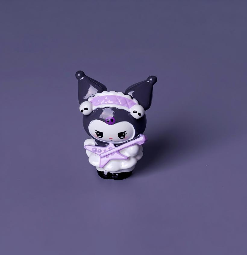 Gothic Kawaii Focal Beads - Dark Zombie Style Kuromi, My Melody & | Acrylic Bead for DIY Bracelet Keychain Jewelry Making