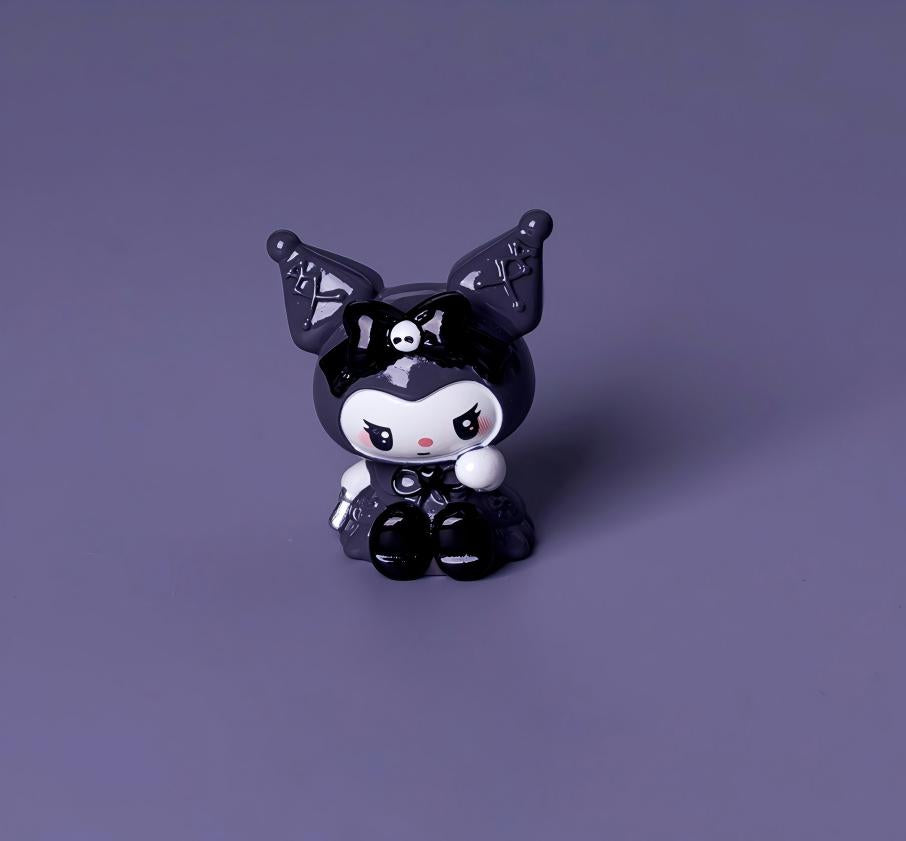 Gothic Kawaii Focal Beads - Dark Zombie Style Kuromi, My Melody & | Acrylic Bead for DIY Bracelet Keychain Jewelry Making